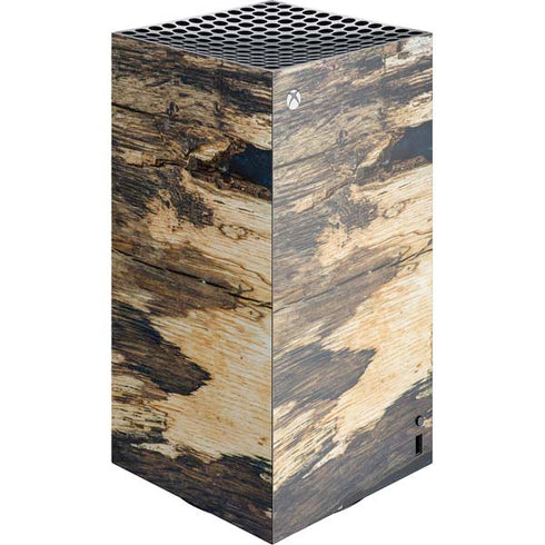 Blue Resin Wood XBox Series X Digital Edition Console Skin